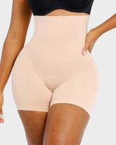 Comfort High-Waist Boned Shapewear Shorts