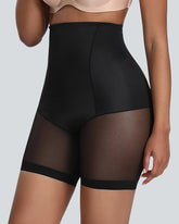 Mesh High Waisted Sculpting Shaper Shorts