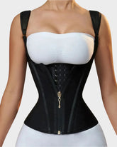 Tummy Control Waist Trainer with Adjustable Shoulder Strap