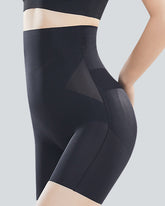 High-Waisted Shapewear Tummy Control Shorts Faja Body Shaper