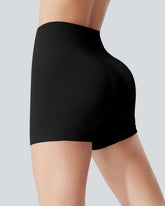 Scrunch Butt Lifting Gym Seamless Biker Shorts For Women