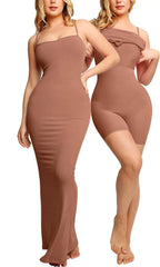 Tight Shaper Dress with Slim Tummy and Built-in 360° Firm and Slimming Butt Lifter