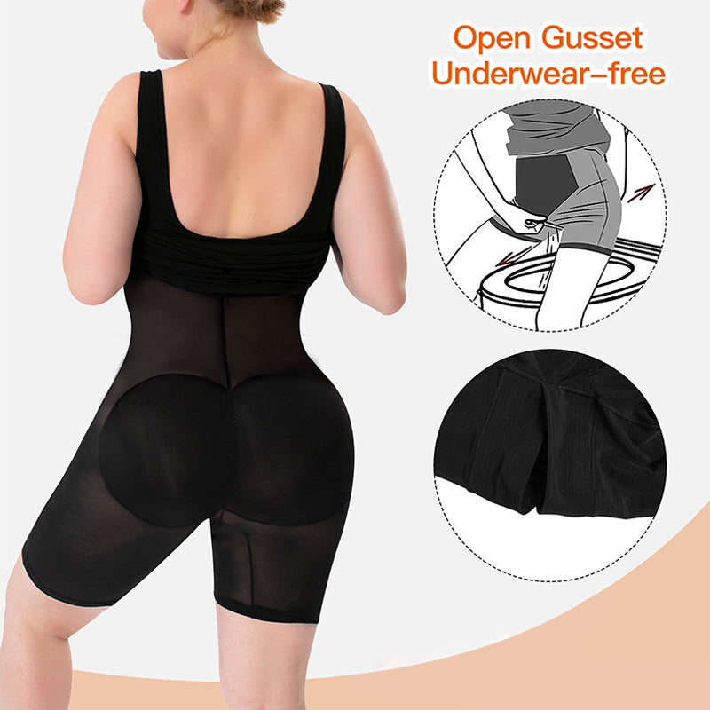 Tight waist shaper dress with 360° built-in slim breast lift