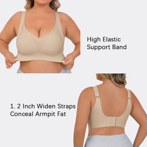 Daily Comfort Wireless Shaper Bra-Skin