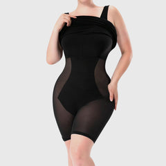 Tight waist shaper dress with 360° built-in slim breast lift