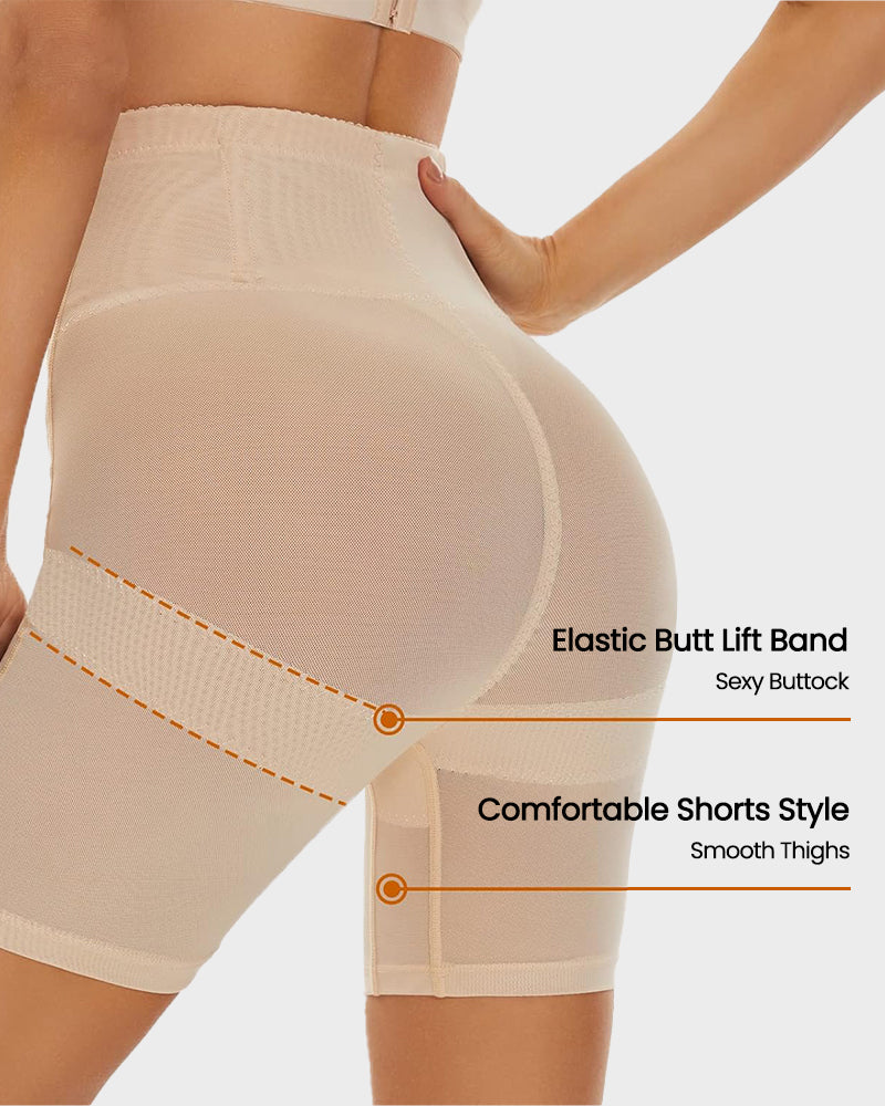 Mesh High Waist Shapewear Shorts