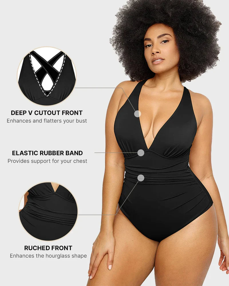 Smart Sculpt One Piece Tummy Control Swimsuit for Women