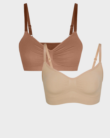 Full Coverage Non-Padded Wireless Sculpt Bra For Women