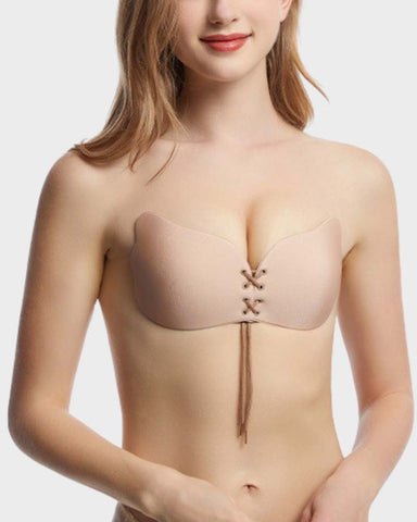 STRAPLESS INVISIBLE PUSH UP BRA