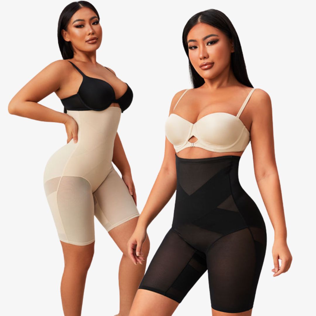 Cross Compression Thigh and Waist Shaper - Woobilly