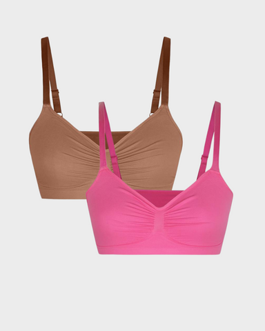 Women's Full Coverage Non-Padded Wireless Sculpt Bra