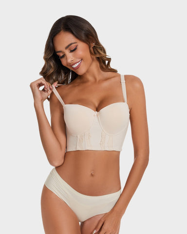 Low Back Strapless Bra