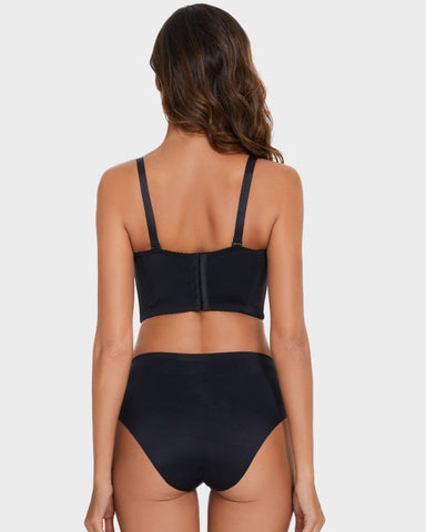 Low Back Strapless Bra