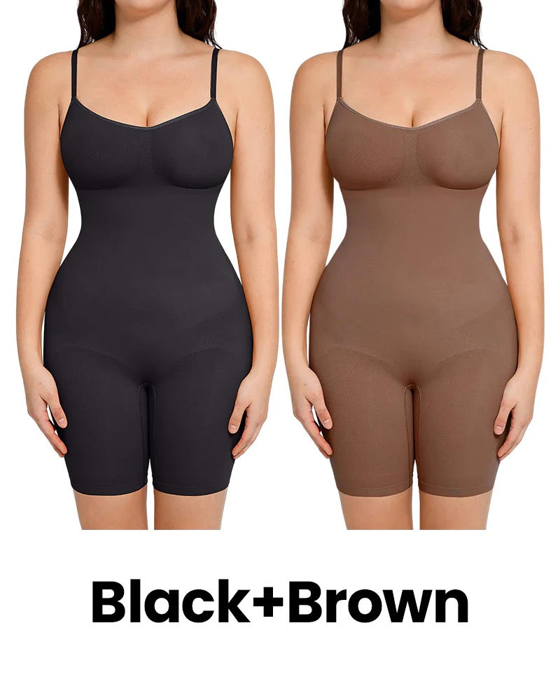 Seamless Bodysuits Tummy Control Body Shaper (2 pack)