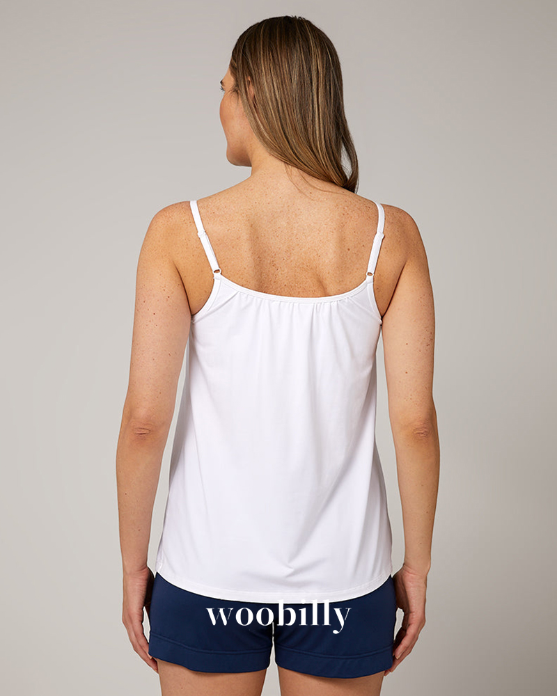 Woobilly®Women's Cool Flowy Bra Cami with Built-in Cups(3 PACK)