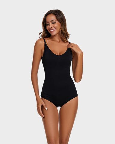 Seamless Tummy Control Shapewear Bodysuit For Women