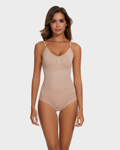 Seamless Tummy Control Shapewear Bodysuit For Women