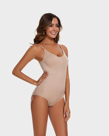 Seamless Tummy Control Shapewear Bodysuit For Women