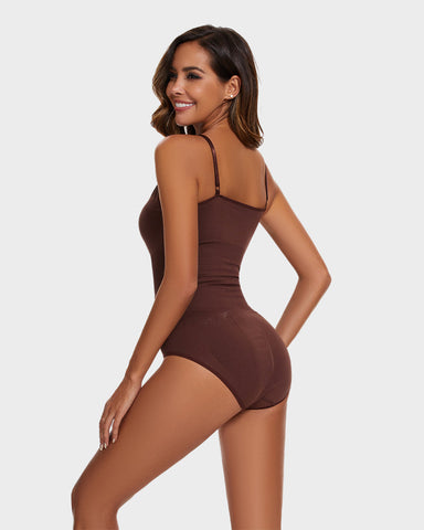 Seamless Tummy Control Shapewear Bodysuit For Women