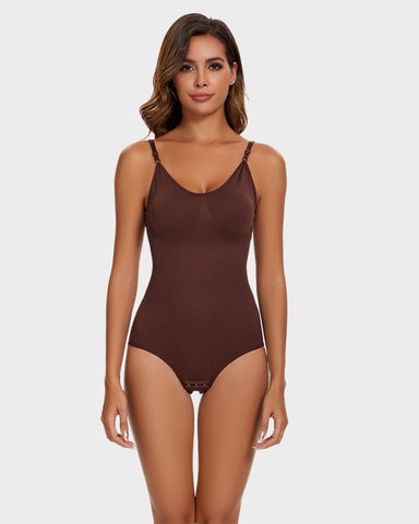 Seamless Tummy Control Shapewear Bodysuit For Women