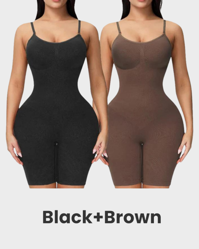 Seamless Bodysuits Tummy Control Body Shaper (2 pack)