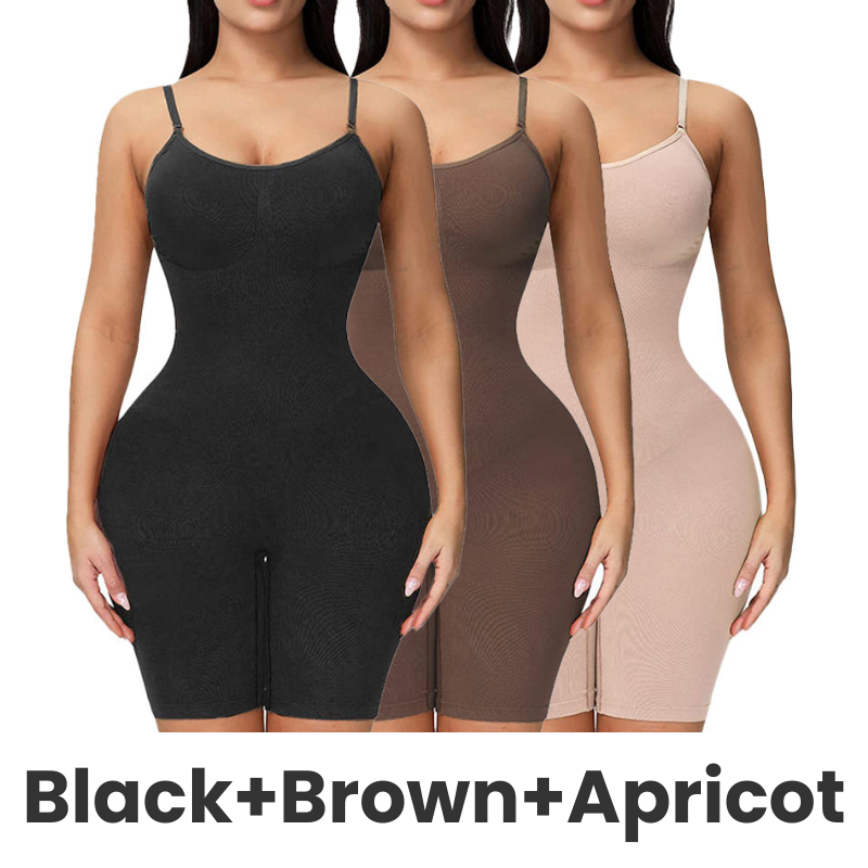 Seamless Bodysuits Tummy Control Body Shaper (2 pack)