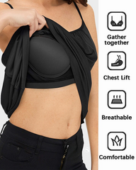 Woobilly® Fly Free Cooling Camisole with Built-in Bra