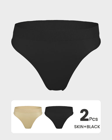 Seamless Comfort Thong Panty (2 Pack)