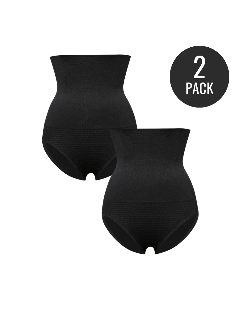 Firm Sculpt High Waisted All-day Lift Shapewear Briefs(2 Packs)