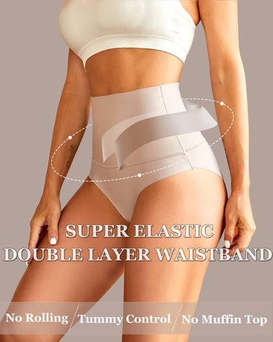 Woobilly® 3-Pack High Waisted Tummy Control Briefs (Copy)