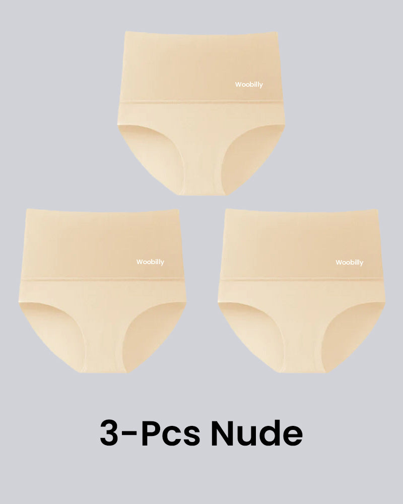 Paquete de 3 calzoncillos con control de barriga de talle alto Woobilly®