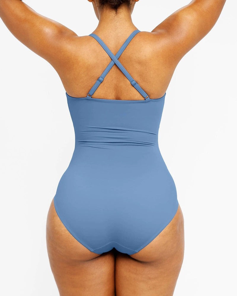 Smart Sculpt U-Ring Cut Out Shaping Swimsuit