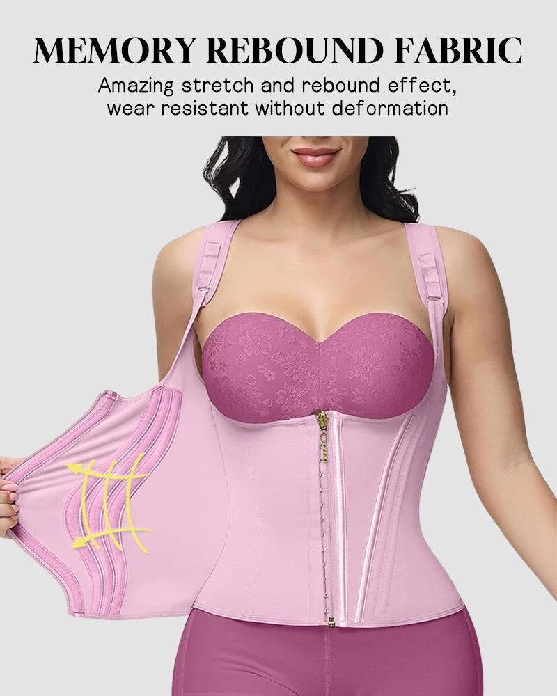 Woobilly® Double Waistband Corset Vest Waist Trainer