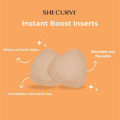 Breast Lift Sticky Insert Pads Instant Boost Double Sided Adhesive Bra Pad