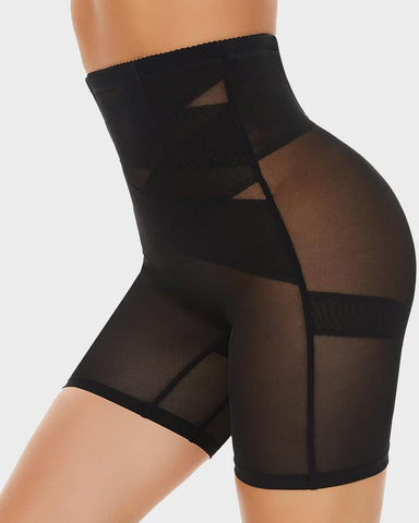 Mesh High Waist Shapewear Shorts