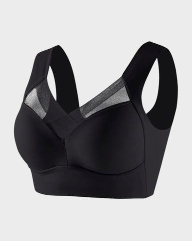 Comfortable Smoothing Mesh Bra