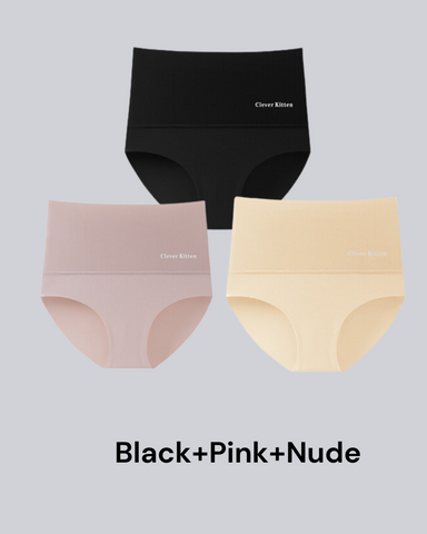 Woobilly® 3-Pack High Waisted Tummy Control Briefs (Copy)