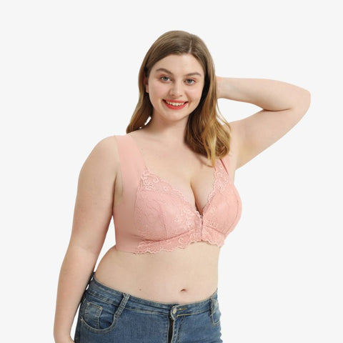 Front Closure '5D' Shaping Push Up Comfy Wireless Bra