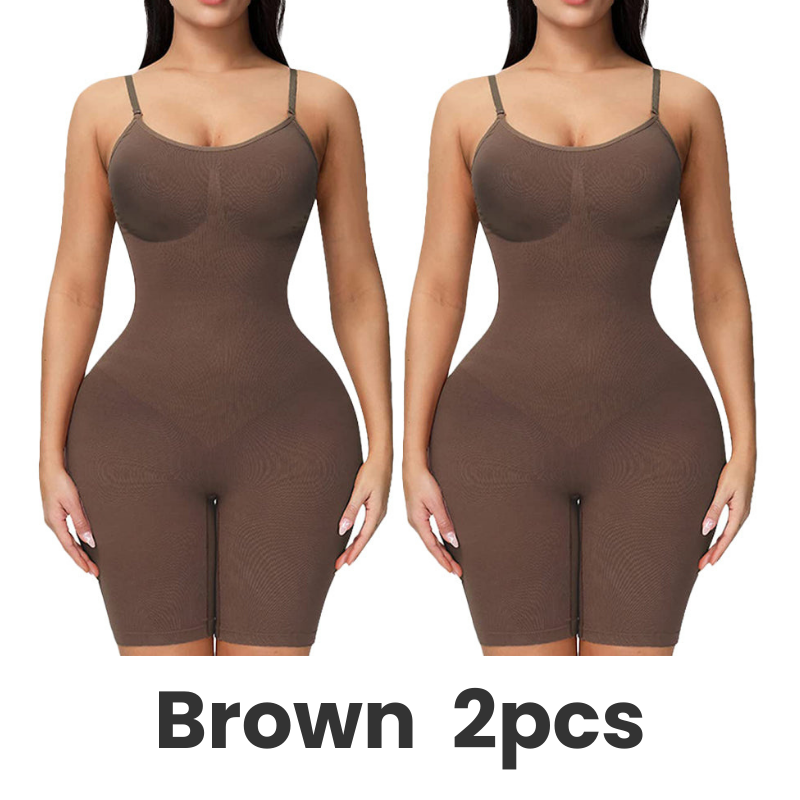 Seamless Bodysuits Tummy Control Body Shaper (2 pack)