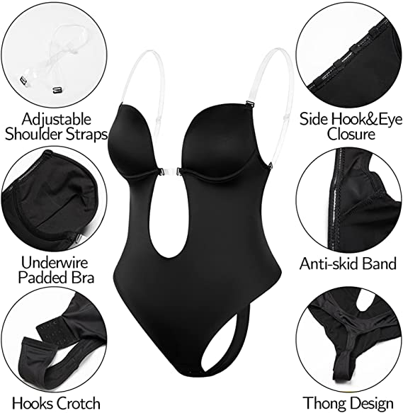 INVISIBLE BACKLESS BODYSUIT