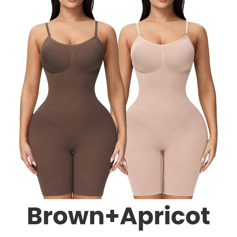 Seamless Bodysuits Tummy Control Body Shaper (2 pack)