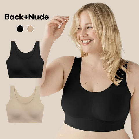 Ultra Comfort Wirefree Bra(2 pieces）