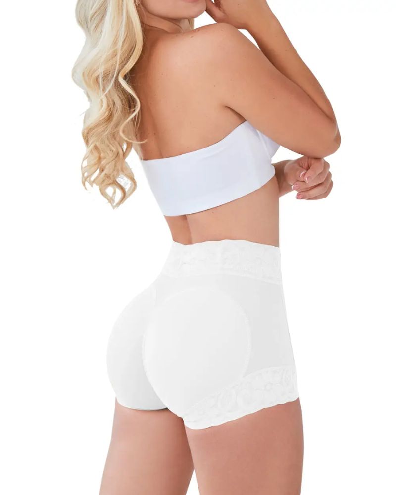 Classic Lace Butt Lifter Shaping Shorts For Women