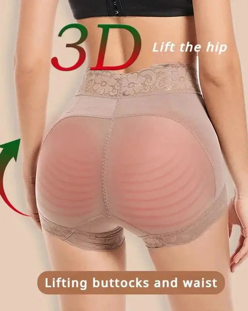 Classic Lace Butt Lifter Shaping Shorts For Women