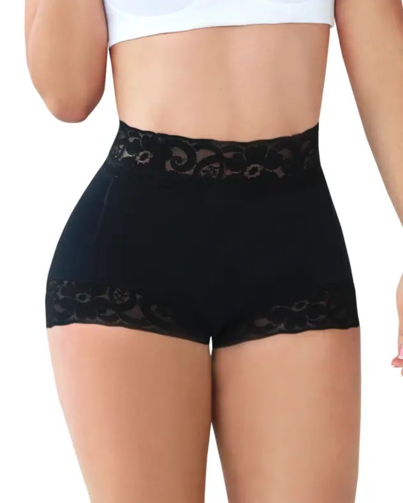 Classic Lace Butt Lifter Shaping Shorts For Women