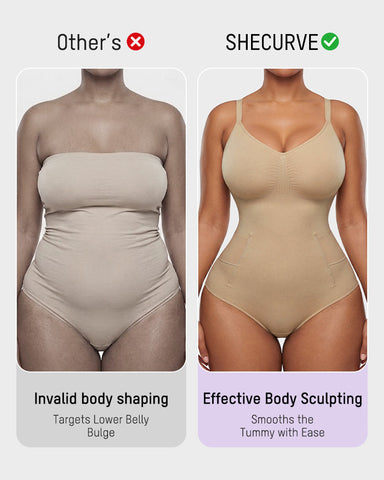 Easyslide™ Deep V Camisole Bodysuit Shapewear