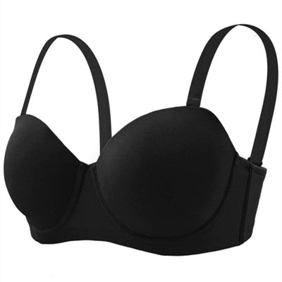 Women's Underwire Contour Multiway Full Coverage Strapless Bra Plus Size