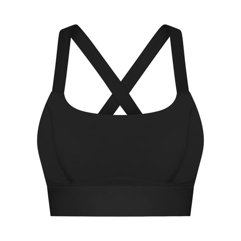 Ultra Sculpt Curve-Hugging U Neck Workout Sports Bra for Women