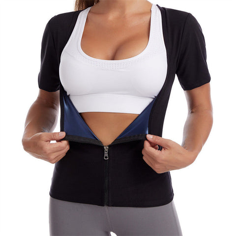 Intense Sweat-Wicking Zip-Up Top