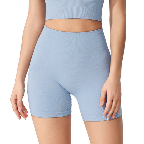 Scrunch Butt Lifting Gym Seamless Biker Shorts For Women